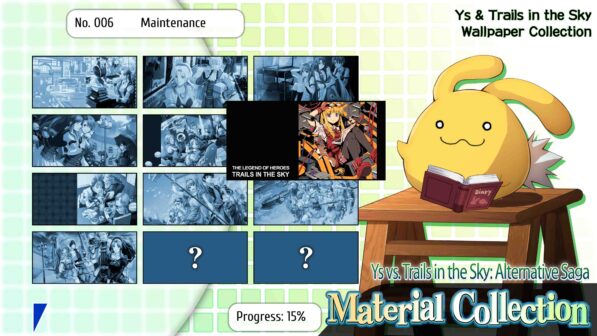 Ys vs. Trails in the Sky Alternative Saga Online