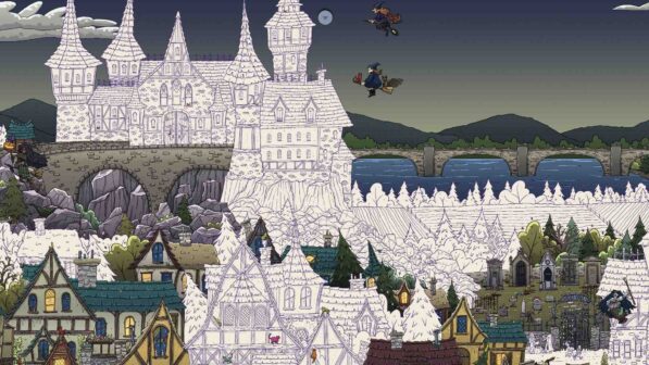 Hidden Cats in Spooky Village Steam Game