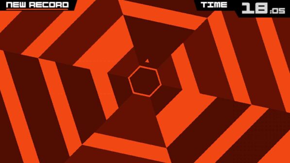 Super Hexagon GamePlay