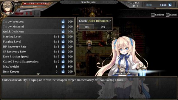 The Shimmering Horizon and Cursed Blacksmith Gameplay