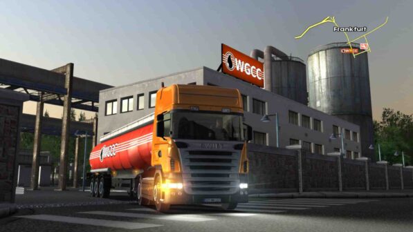 Euro Truck Simulator GamePlay