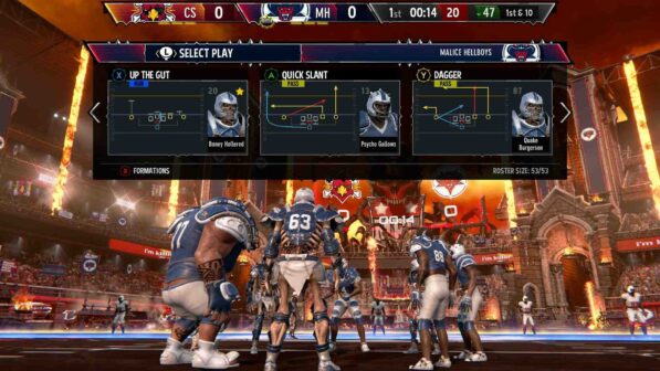 Mutant Football League 2 Gameplay