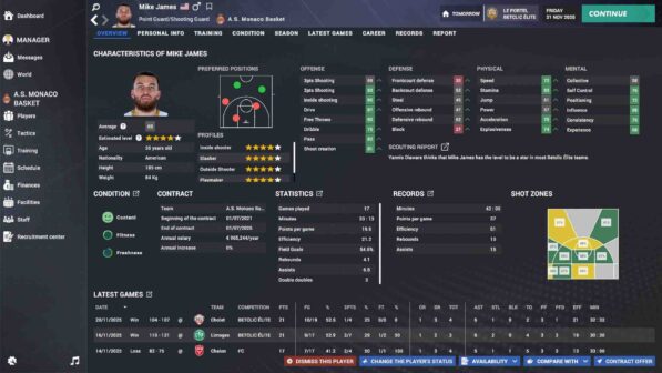 Pro Basketball Manager 2026 GamePlay