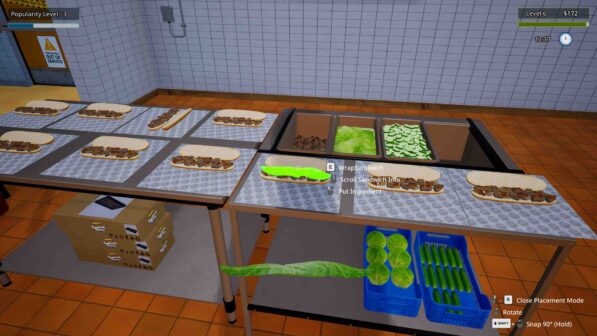 Sandwich Simulator GamePlay