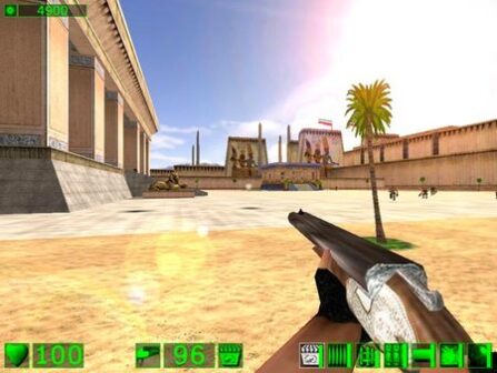 Serious Sam Classic The First Encounter Gamepay