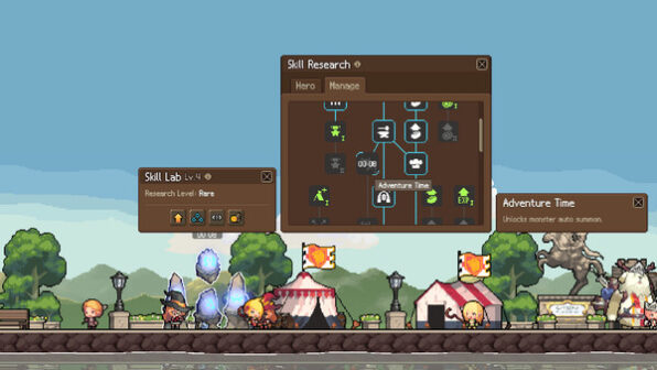 Crusaders Quest Hero Town Steam game