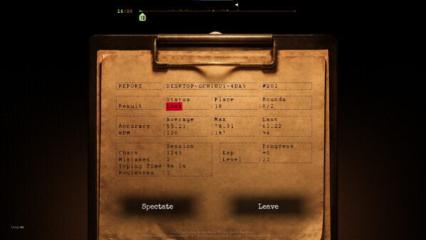 Final Sentence Steam game