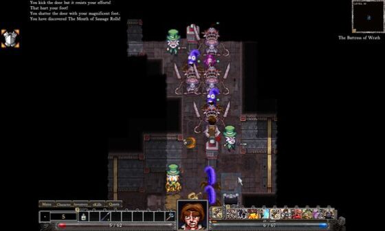 Dungeons of Dredmor Gameplay