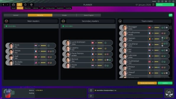 Pro Cycling Manager 26 Gameplay