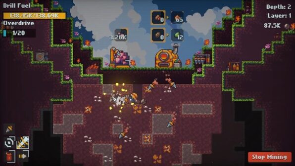 Diggin Gameplay